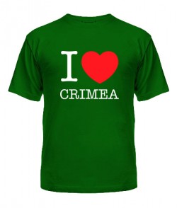 Чоловіча футболка I love Crimea