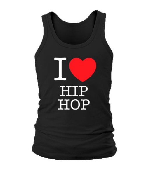 Чоловіча майка I love hip-hop