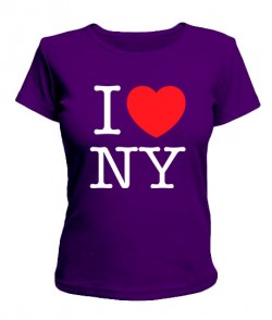 Жіноча футболка I love NY