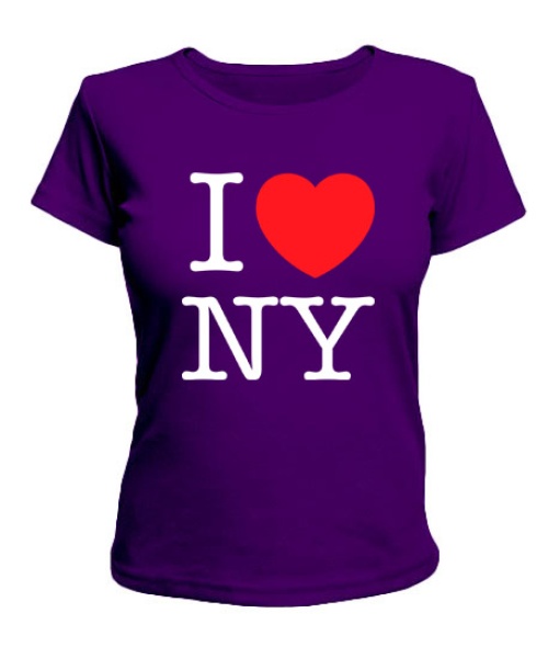 Жіноча футболка I love NY