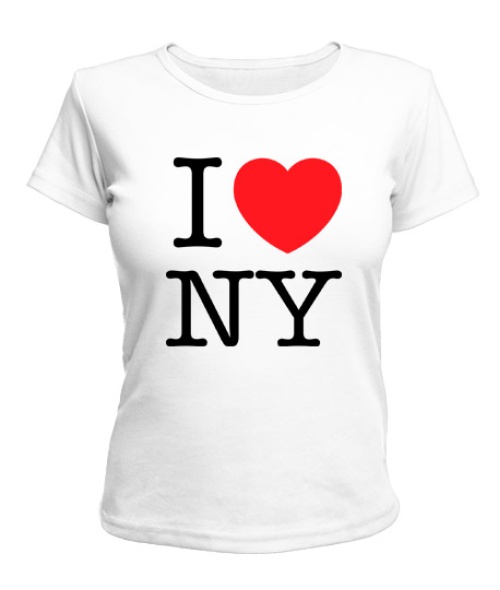 Жіноча футболка I love NY
