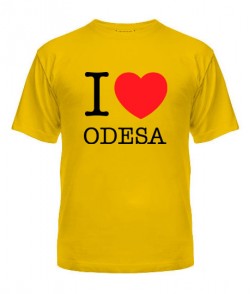 Чоловіча футболка I love Odesa