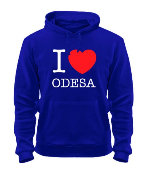 Толстовка-худі I love Odesa