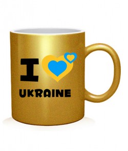 Чашка арт Люблю Украину
