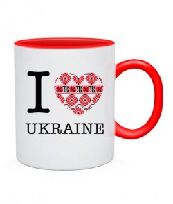 Чашка I love UA!