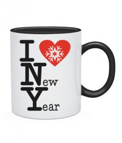 Чашка I love New Year
