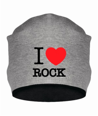 Шапка I love rock