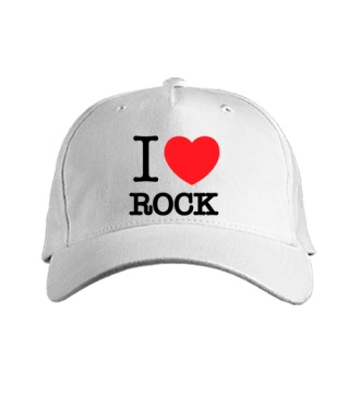 Кепка классик I love rock