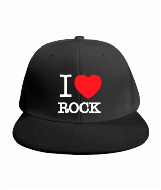 Кепка RAP I love rock