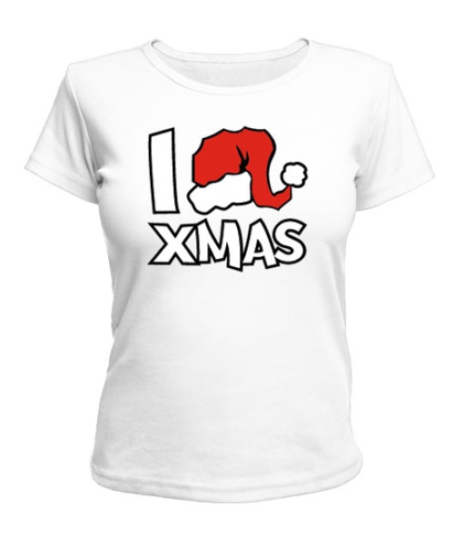 Жіноча футболка I xmas
