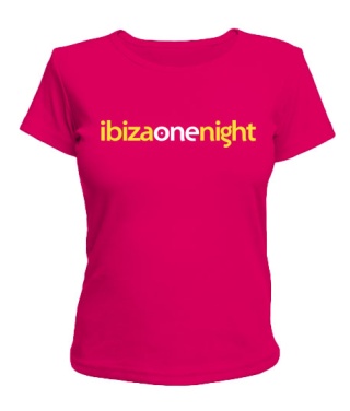 Жіноча футболка Ibizaonenight