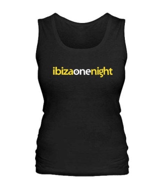 Жіноча майка Ibizaonenight