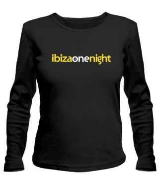 Жіночий лонгслів Ibizaonenight