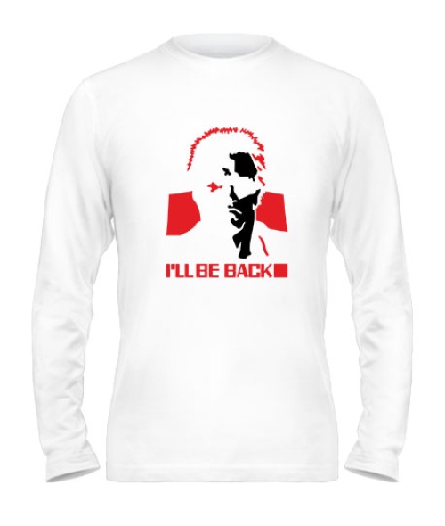Чоловічий лонгслів I'll be back