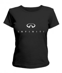 Женская футболка Инфинити (Infiniti)