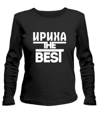 Женский лонгслив Ириха the best