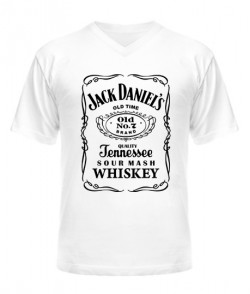 Чоловіча футболка з V-подібним вирізом Jack Daniels