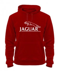 Толстовка красная (XXL) Ягуар (Jaguar)