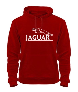 Толстовка красная (XXL) Ягуар (Jaguar)