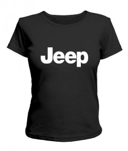 Женская футболка Джип (Jeep)