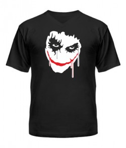 Чоловіча футболка з V-подібним вирізом Джокер