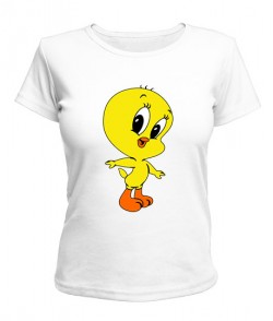 Женская футболка Канарейка Твити