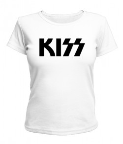 Жіноча футболка Kiss Варіант №2