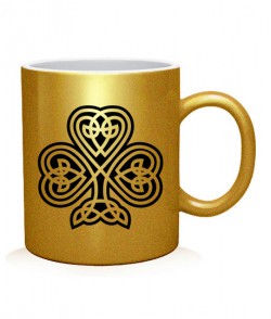 Чашка арт Кельтский клевер