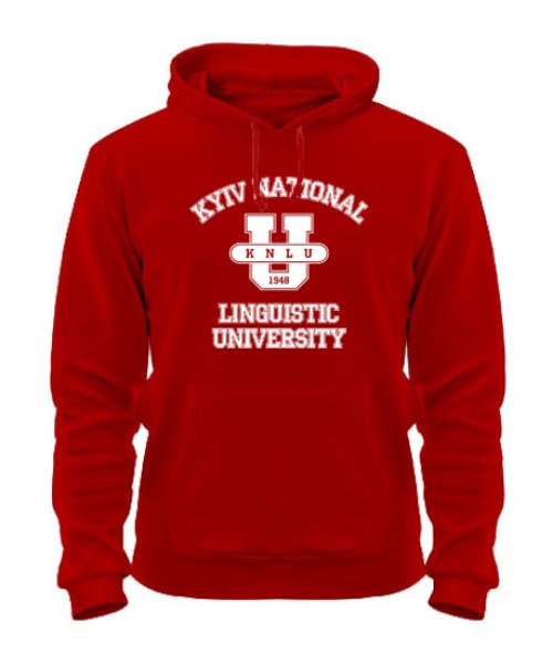 Толстовка-худі (Червоний S) КНЛУ