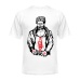 Чоловіча футболка (Білий L) Тарас Шевченко