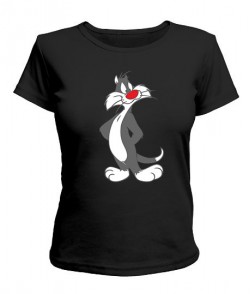 Жіноча футболка Кіт Сільвестр №2