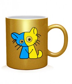 Чашка арт Кіт-патріот