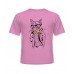 Дитяча футболка Кіт-хіпстер №7