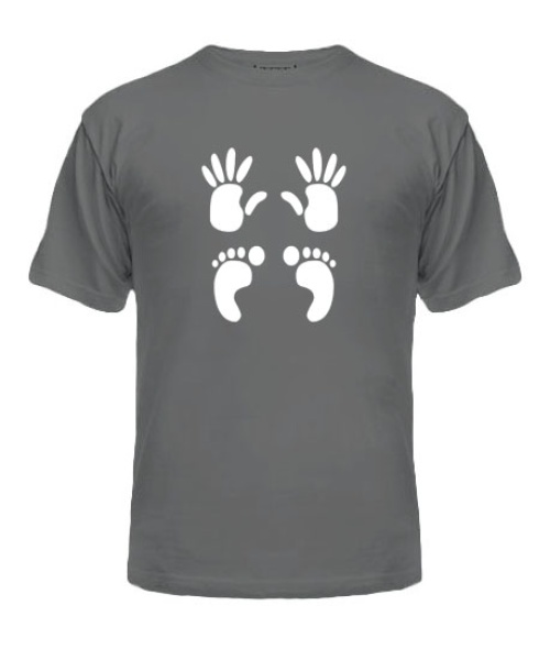 Чоловіча футболка Лапи-руки