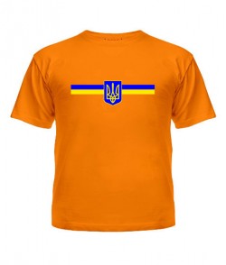 Футболка детская Герб Украины Вариант №13