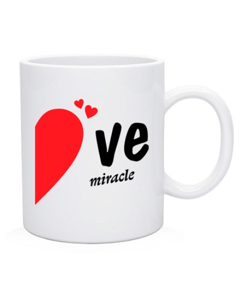 Чашка Let love create (для неї)