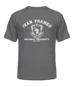 Чоловіча футболка ЛНУ ім. І. Франка