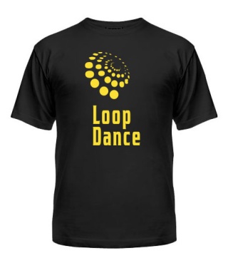 Мужская Футболка Loop Dance