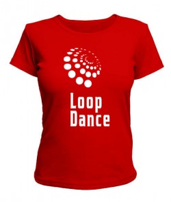 Женская футболка Loop Dance