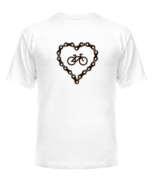 Чоловіча Футболка LOVE BIKE