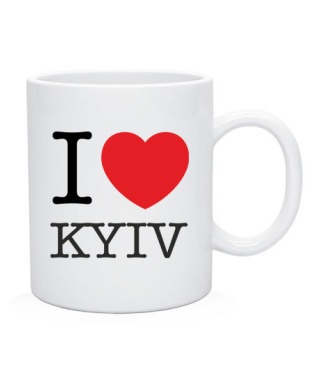 Чашка I love Kyiv