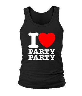 Чоловіча майка I love party