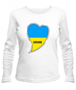 Женский лонгслив Ukraine