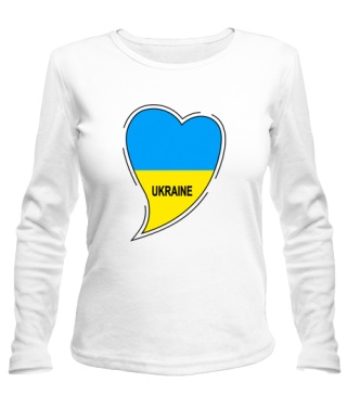 Женский лонгслив Ukraine