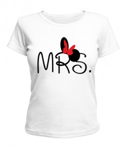 Женская футболка MR.MRS