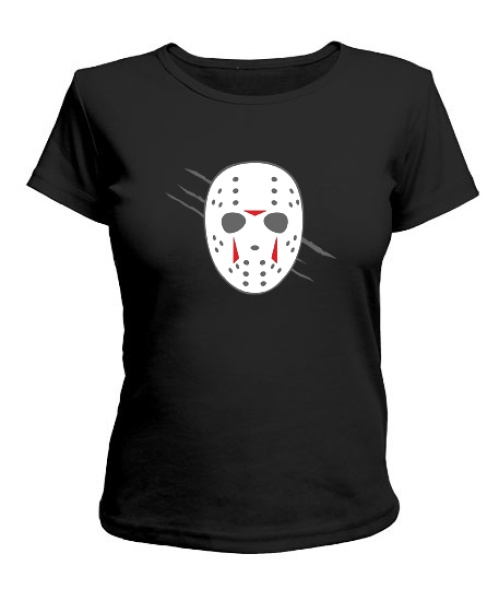 Жіноча футболка П'ятниця 13-Маска