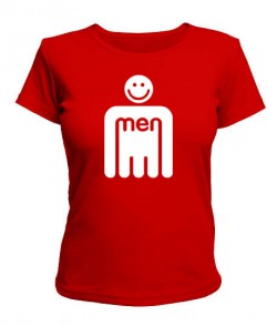 Женская футболка Мен