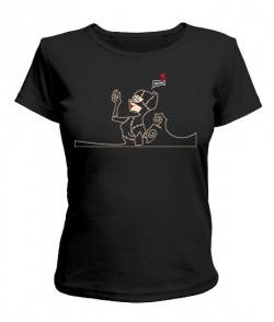 Женская футболка Бетмен и Женщина-кошка