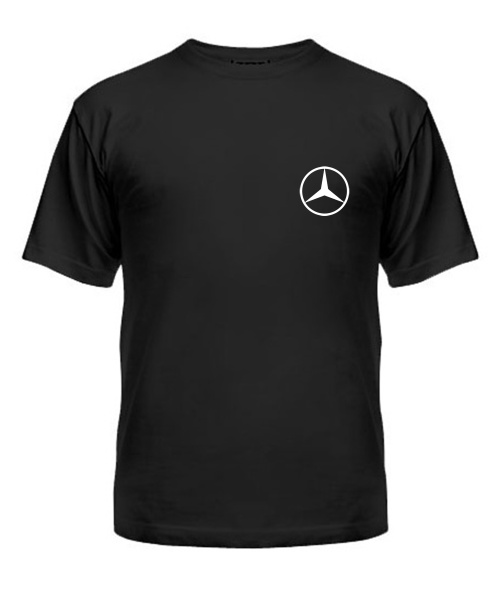 Чоловіча футболка преміум (Чорний L) "Оксамит" MERCEDES (А6)