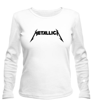 Женский лонгслив Metallica